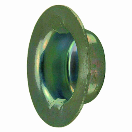 3/4 Zinc Plated Steel Washer Cap Push Nuts 6PK